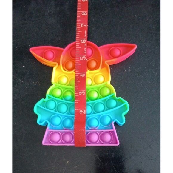 Fidget Toy Yoda Star Wars rainbow - Picture 4 of 4